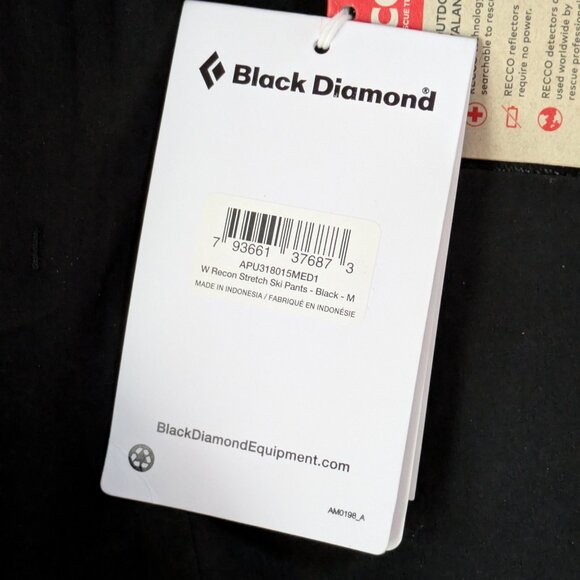 Black Diamond ski pants - Picture 2 of 4